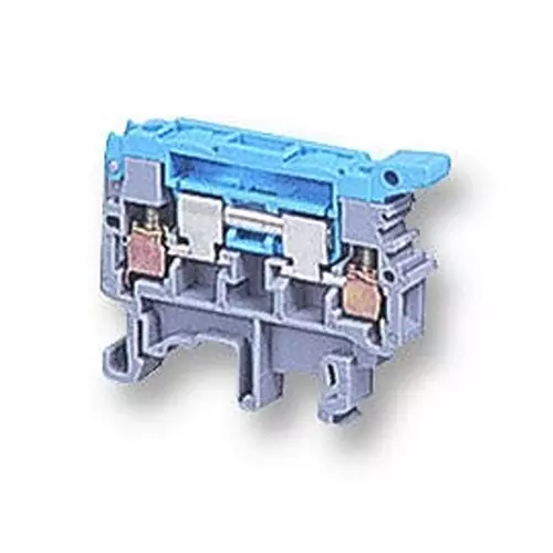 ENTRELEC - TE CONNECTIVITY TERMINAL BLOCK, FUSED, 2POS, 12AWG, 011565907
