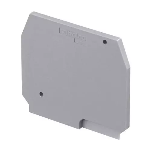 ENTRELEC - TE CONNECTIVITY END PLATE, 2.8MM, GREY, TERMINAL BLOCK, 1SNA116987R0200