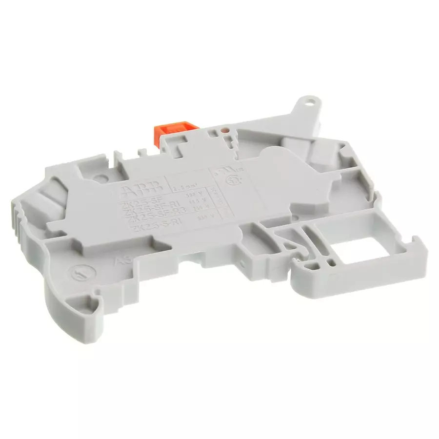 ENTRELEC - TE CONNECTIVITY TERMINAL BLOCK, DINRAIL, 2POS, 12AWG, 1SNK706310R0000