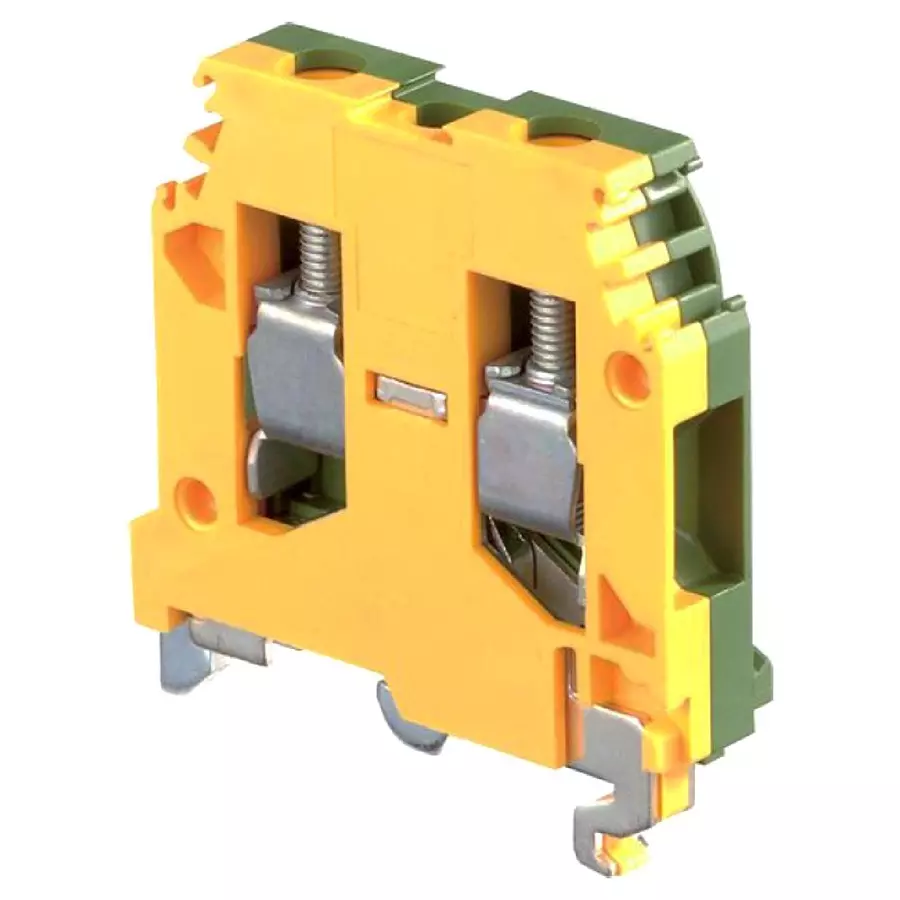 ENTRELEC - TE CONNECTIVITY TERMINAL BLOCK, DIN RAIL, 2POS, 22-8AWG, 1SNA165114R1700