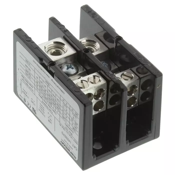 MARATHON SPECIAL PRODUCTS TERMINAL BLOCK, BARRIER, 2 POSITION, 14-4AWG, 1422570