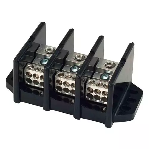 MARATHON SPECIAL PRODUCTS TERMINAL BLOCK, BARRIER, 3 POSITION, 14-4AWG, 1403401