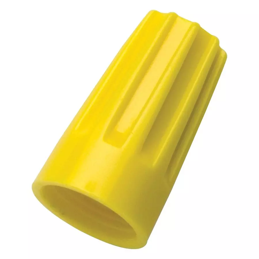 IDEAL TERMINAL, CONN, TWIST ON, YLW, 18-12AWG, 30-074J (Pack of 175)