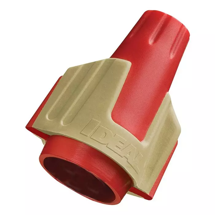 IDEAL TERMINAL, CONN, TWIST ON, RED/TAN, 30-244J (Pack of 250)