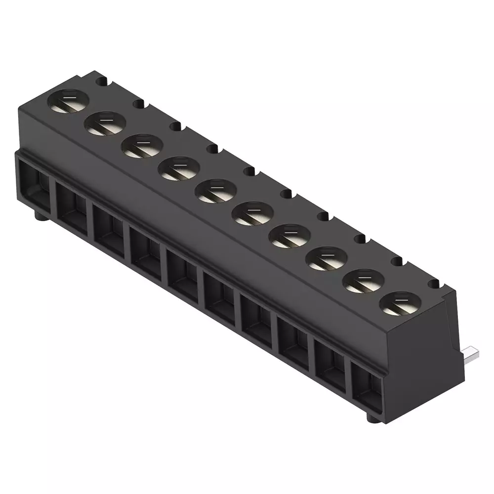 TE CONNECTIVITY Terminal Block, Wire To Brd, 10Pos, 18Awg, 1-2383941-0.