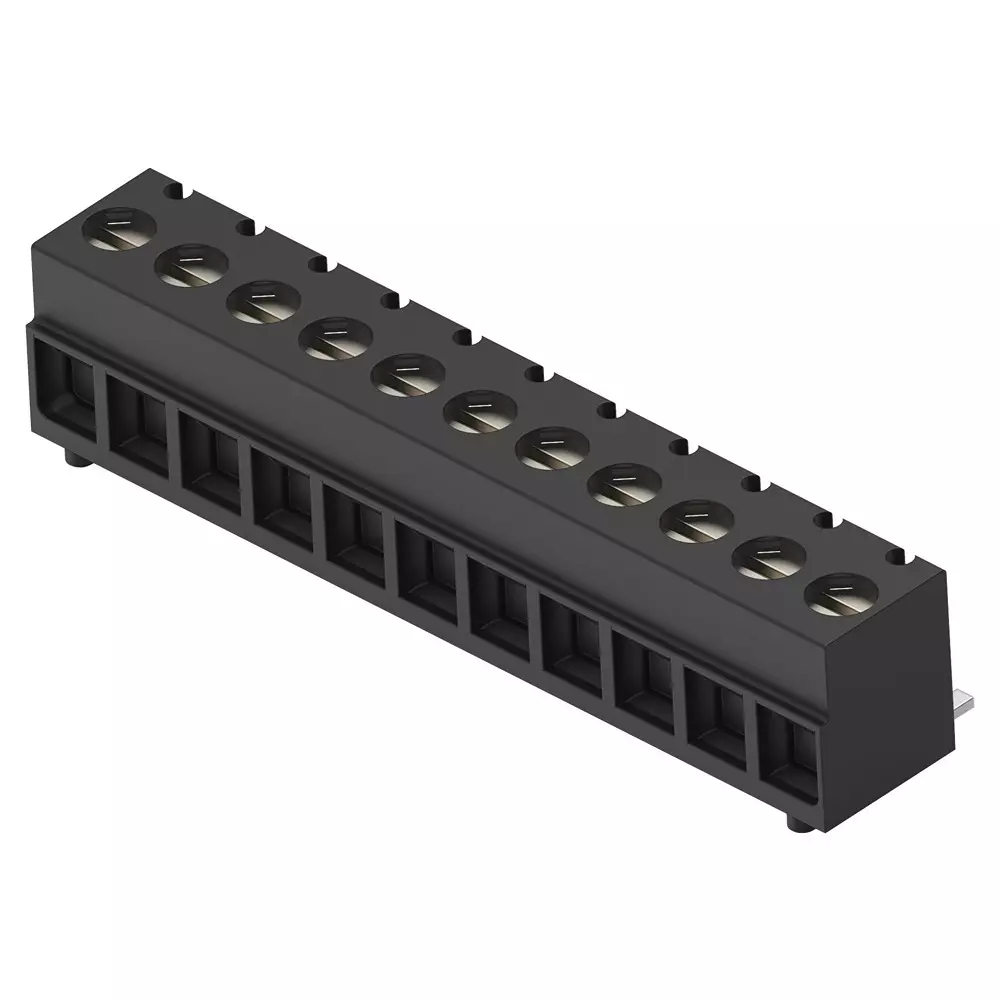 TE CONNECTIVITY Terminal Block, Wire To Brd, 11Pos, 16Awg, 1-2383945-1.