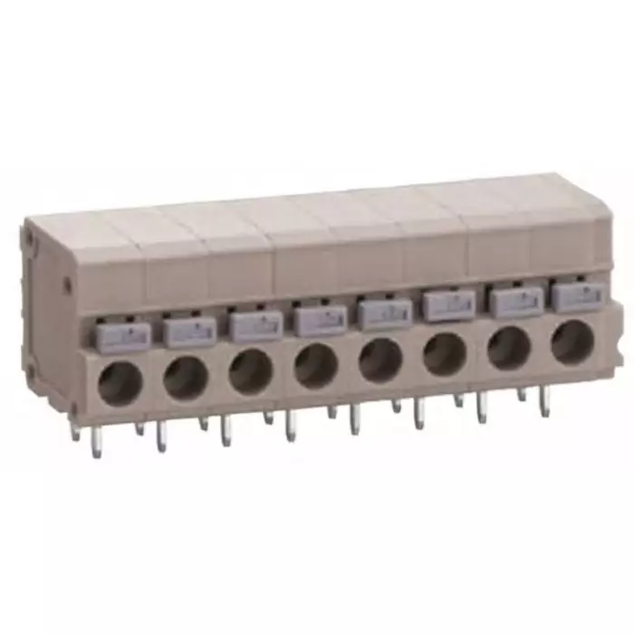 Sato Parts PCB Terminal Block 2-Contact 5 mm Pitch Through Hole Mount 1-Row Solder Termination, ML-800-S1H-2P (Pack of 5)