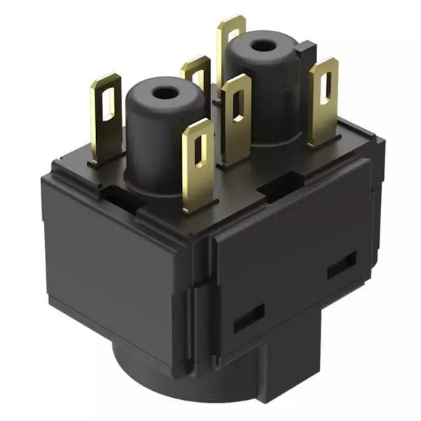 EAO Contact Block Panel Mount Plug-In, 61-8620.37