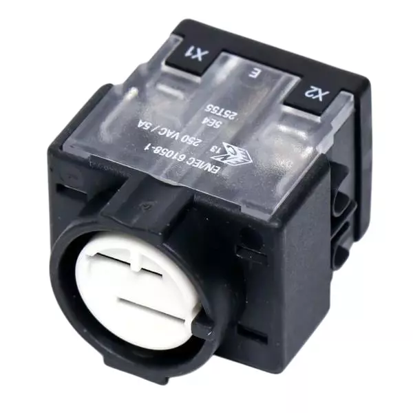 EAO Contact Block Panel Mount Plug-In, 61-8720.17