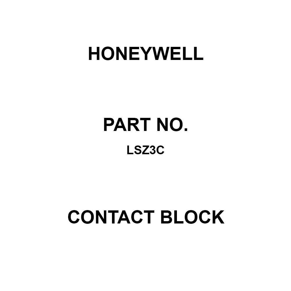 Honeywell Contact Block for HDLS Series, LSZ3C