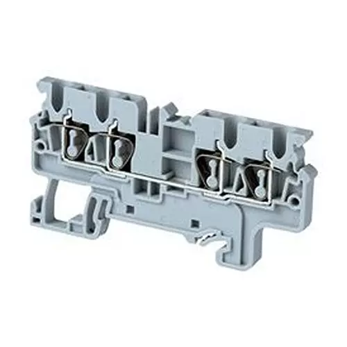 ALTECH Terminal Block, Din Rail, 4Pos, 1K V, 24A, CX2.5/4