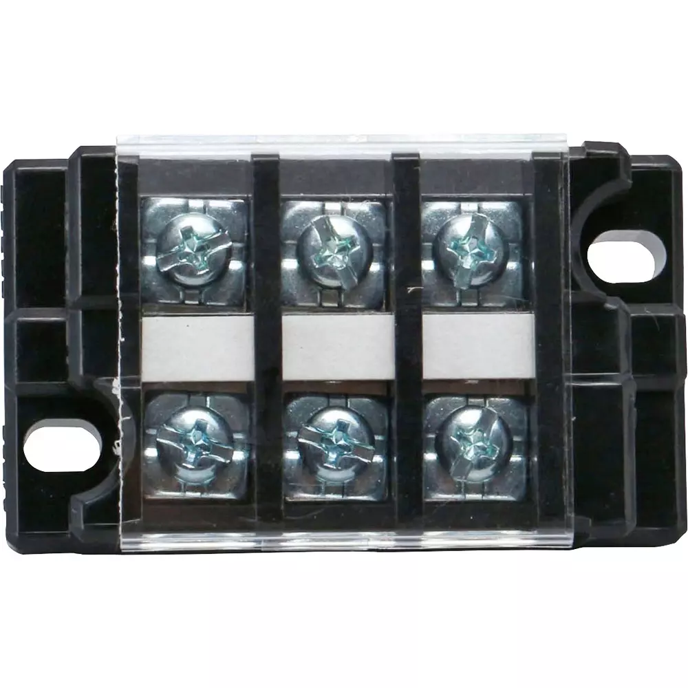 MonotaRO Barrier Terminal Strips (30A) 600 V 3P, T20-03PM