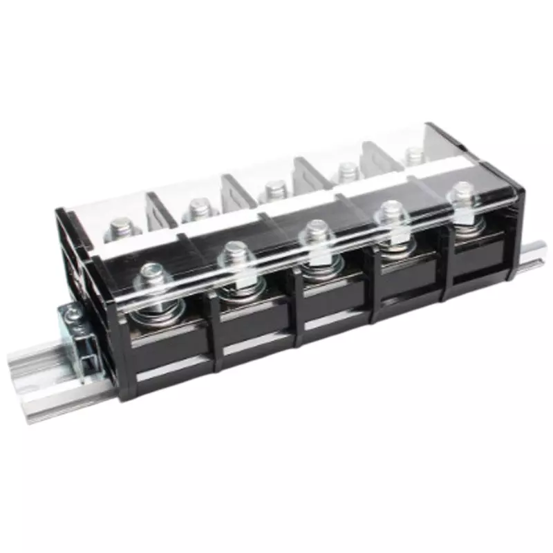 Toyo Giken Assembly Terminal Block Self-Up 1 Stage 28 mm Spacing C Type 20 mm Rail 18 Pole, CTL-150ST-18P