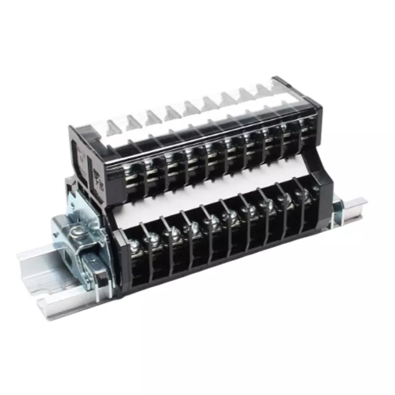 Toyo Giken Assembly Terminal Block Screw Up 8 mm Spacing DIN35 mm M3.5 Screw, PUWL-20-19U