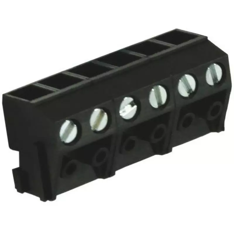 RS PRO Terminal Block PCB Mounting 250 V Rated Voltage, 897-1307 (Pack of 5)