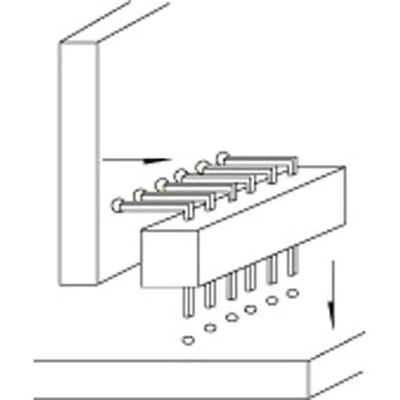 HIROSUGI PCB Vertical Mounting Terminal, 57328663