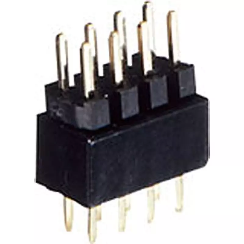 HIROSUGI Stacked Terminal 14 No. of Pins 2 mm Cell Spacing, HTW-20058-07 (Pack of 10)