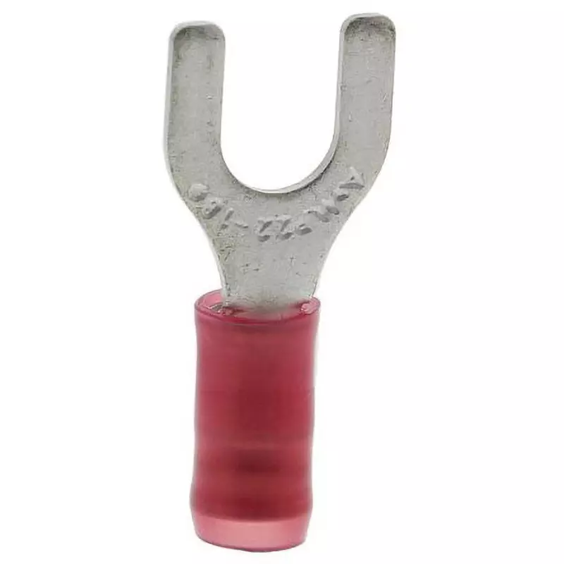TE CONNECTIVITY Insulated Crimp Terminal 22 AWG Minimum Wire Size, 32051 (Pack of 100)