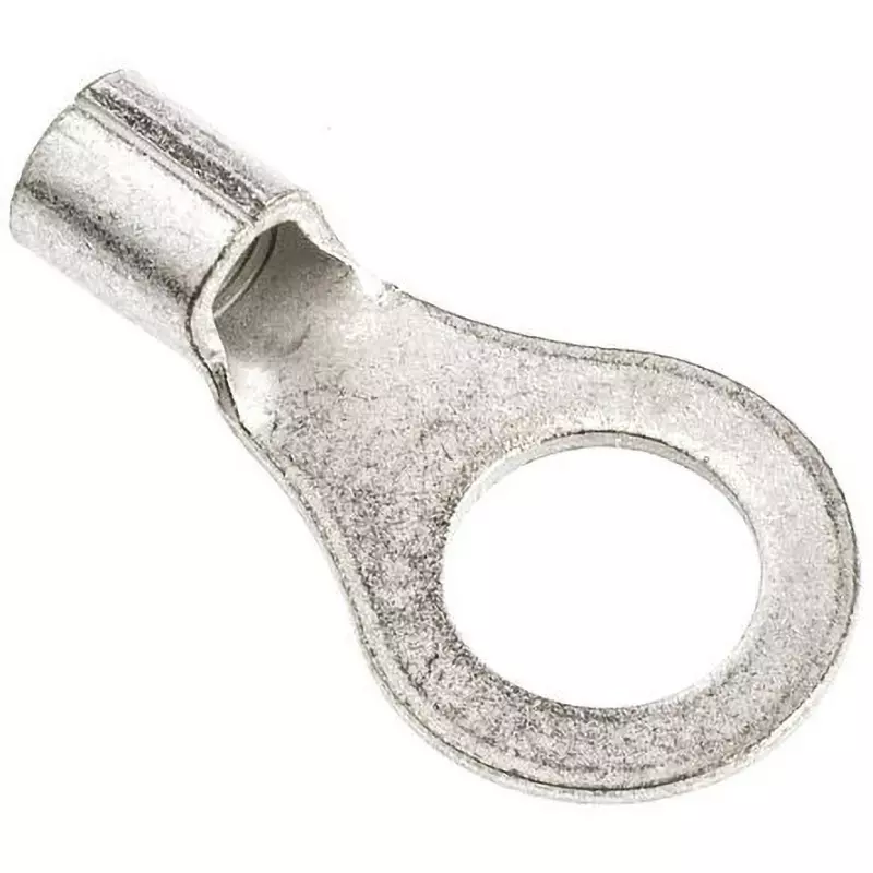 TE CONNECTIVITY Non-Insulated Crimp Terminal 12 AWG Minimum Wire Size, 33459 (Pack of 100)