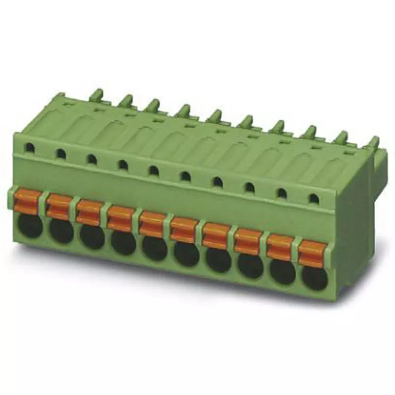 Phoenix Contact PCB Terminal Block 8 Amp Rated Current 3.81 mm Cell Spacing, 1851122 (Pack of 50)