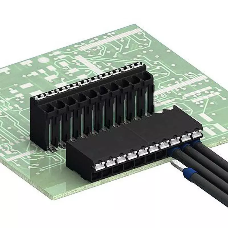 Phoenix Contact PCB Terminal Block 320 V Rated Voltage 2 Contacts, 1824080 (Pack of 5)