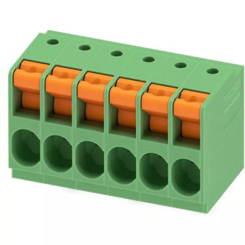 Phoenix Contact PCB Terminal Block 41 Amp Rated Current 6.35 mm Cell Spacing, 1017525
