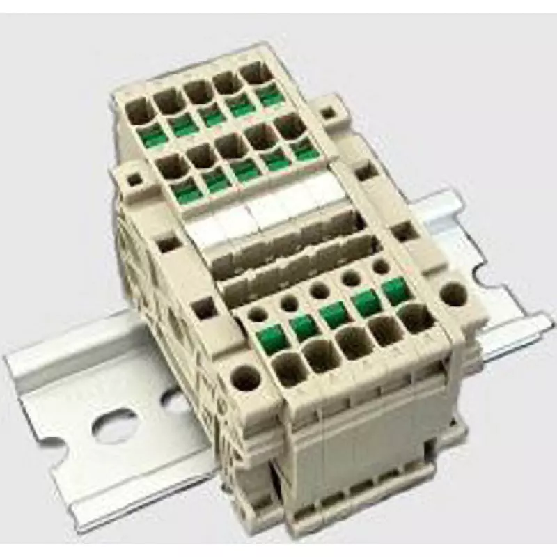 Ubon Terminal Block 24 Amp Rated Current 28 Pole, S3TL-S3C2.5X28P-UB