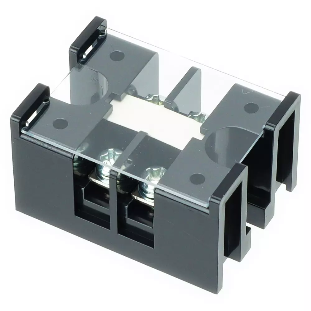 Kimura Electric Terminal Block 2 Pole for Up to 2 mm² Compatible Cable, TS-615 2P