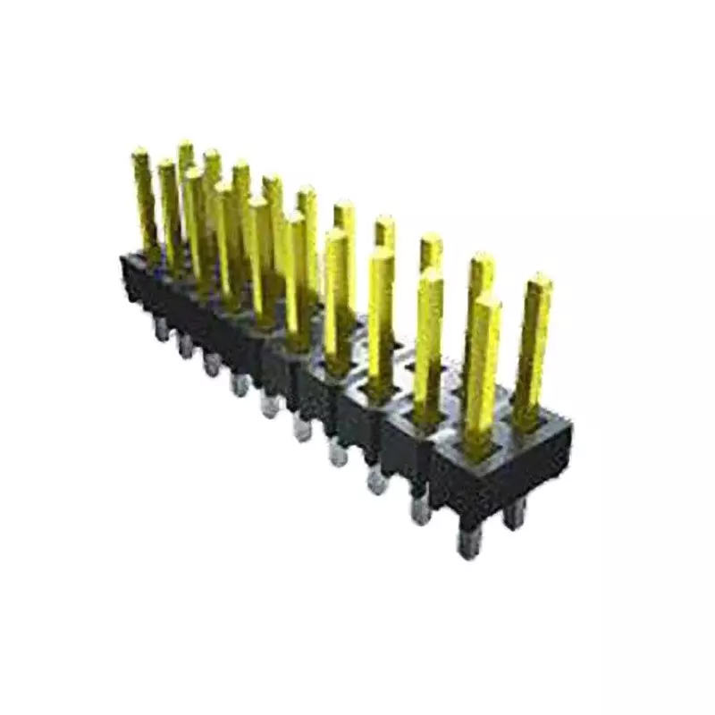 SAMTEC PCB Terminal Block 2.54 mm Cell Spacing Solder Terminal 7 Contact, TSW-107-08-T-S-RA (Pack of 10)