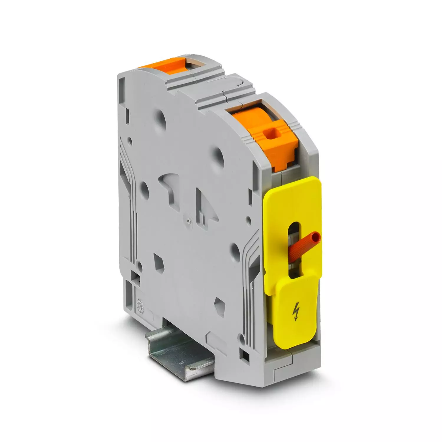 Phoenix Contact PTPOWER 35 High Current Terminal Block with 125 A and 1 kV Rating, 3212064