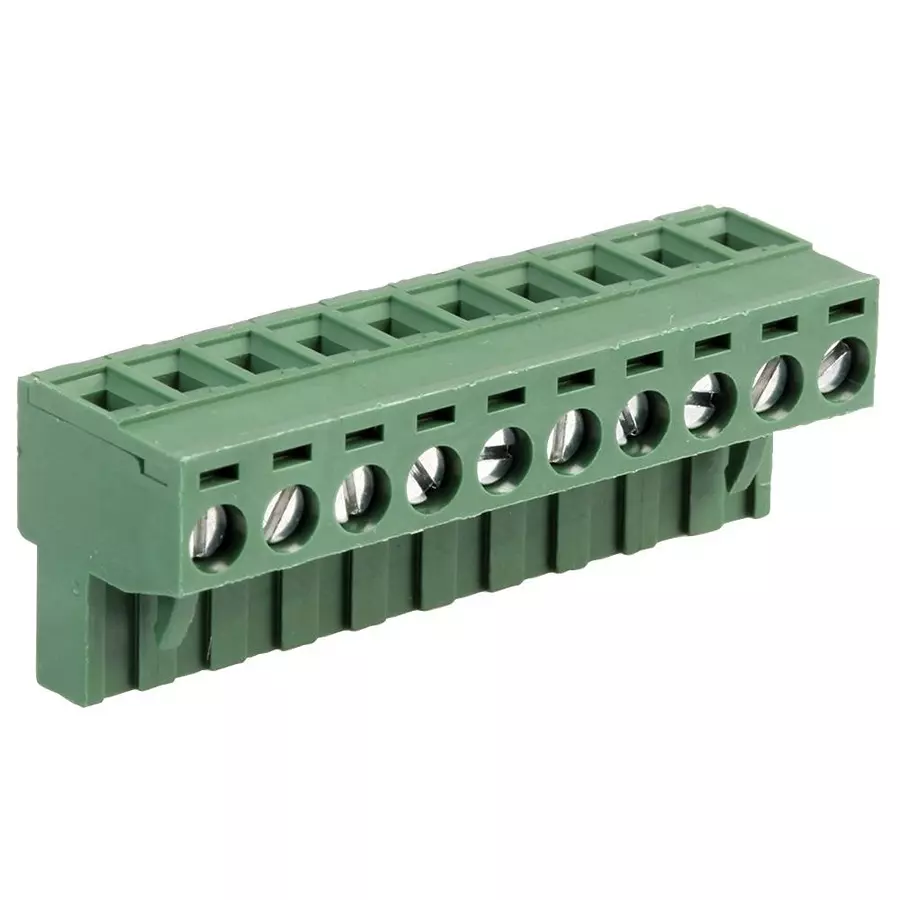 MULTICOMP PRO Pluggable Terminal Blocks TERMINAL BLOCK, PLUGGABLE, 10POS, 12AWG, MC000142
