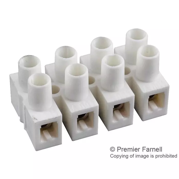MULTICOMP PRO Barrier Panel Mount Terminal Blocks TERMINAL BLOCK, BARRIER, 8POS, 10AWG, MC001829
