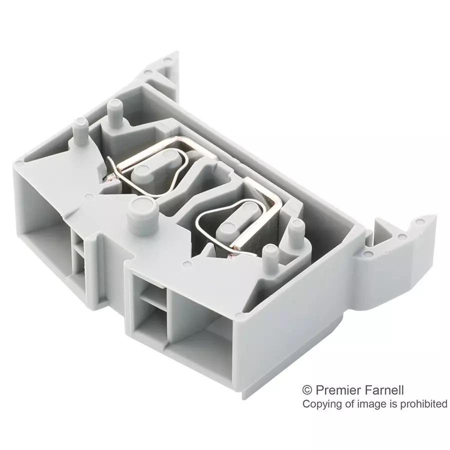 Wago TERMINAL BLOCK, DIN RAIL, 4POS, 12AWG, 264-731