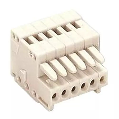 Wago TERMINAL BLOCK, PLUGGABLE, 10POS, 20AWG, 733-110.