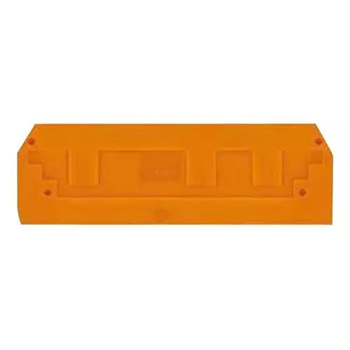 Wago TERMINAL BLOCK END/INTERMED PLATE, 2.5MM THK, /GREY, 284-308