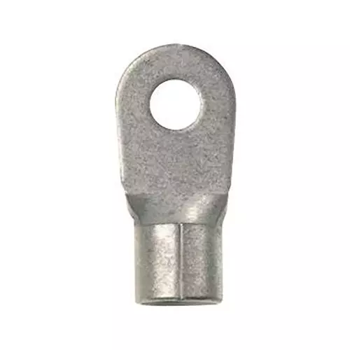 PANDUIT Ring Crimp Terminals TERMINAL, RING TONGUE, M6, 8AWG, UNINSUL, P8-14R-T (Pack of 2)