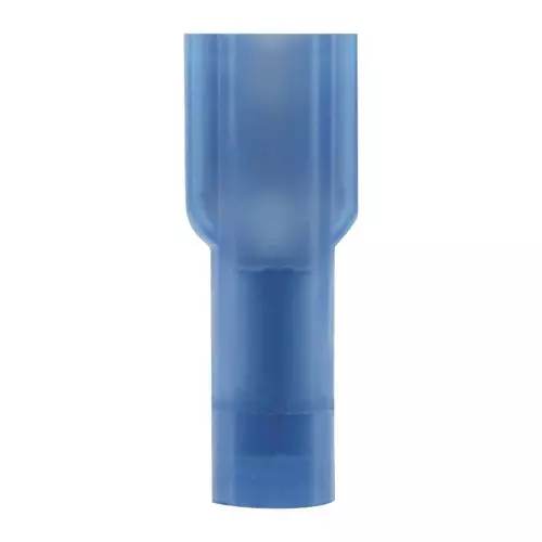 PANDUIT Quick Disconnect Crimp Terminals FEMALE DISCONNECT, 6.35MM, 16-14AWG, BLU, DNG14-250FB-M. (Pack of 2)
