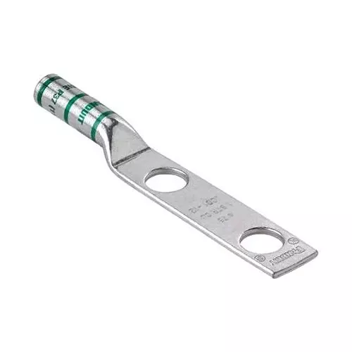 PANDUIT Lug Terminals TERMINAL, COMPRESSION LUG, M6, 2AWG, LCC2-14A-Q