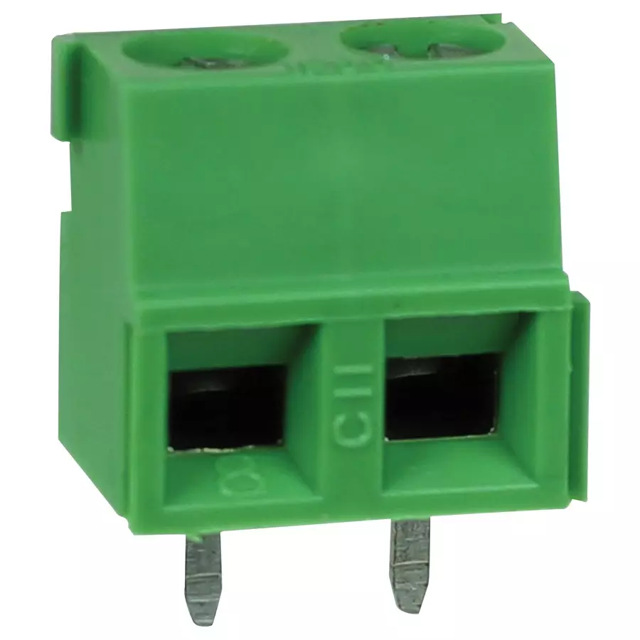 CAMDENBOSS Terminal Block, Wire To Brd, 2Pos, 12Awg, CTB0502/2 (Pack of 10)