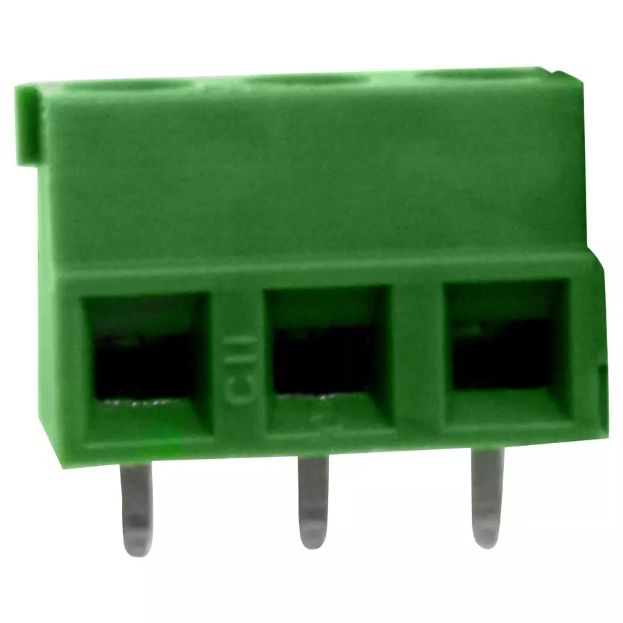 CAMDENBOSS Terminal Block, Wire To Brd, 3Pos, 12Awg, CTB0502/3 (Pack of 10)