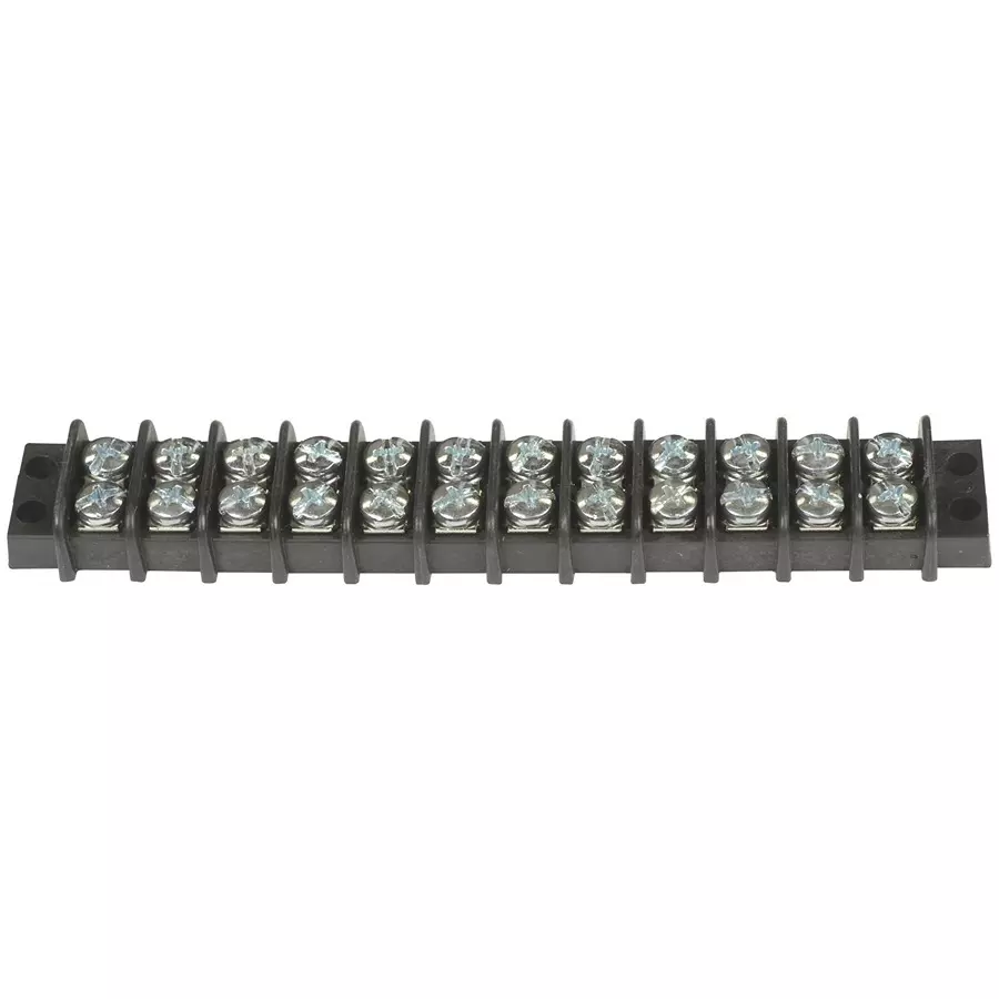 MOLEX Barrier Panel Mount Terminal Blocks TERMINAL BLOCK, BARRIER, 12POS, 14AWG 38770-0112.