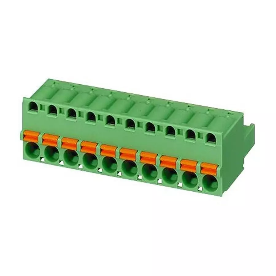 Phoenix Contact Pluggable Terminal Blocks TERMINAL BLOCK, PLUGGABLE, 2POS, 12AWG, FKC 2,5/ 2-ST-5,08