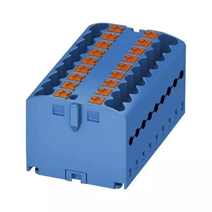 Phoenix Contact Power Distribution Blocks TB, POWER DISTRIBUTION, 12POLE, 12 AWG, 3273288