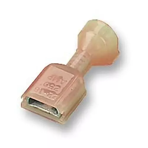 AMP - TE CONNECTIVITY CRIMP TERMINAL, FEMALE, 4.8X0.5MM, 2-520182-2 (Pack 10)