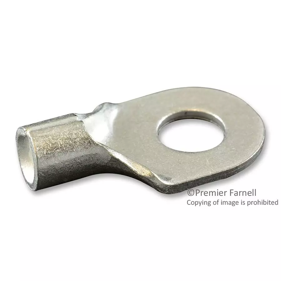 AMP - TE CONNECTIVITY TERMINAL, RING TONGUE, #10, CRIMP, 34484