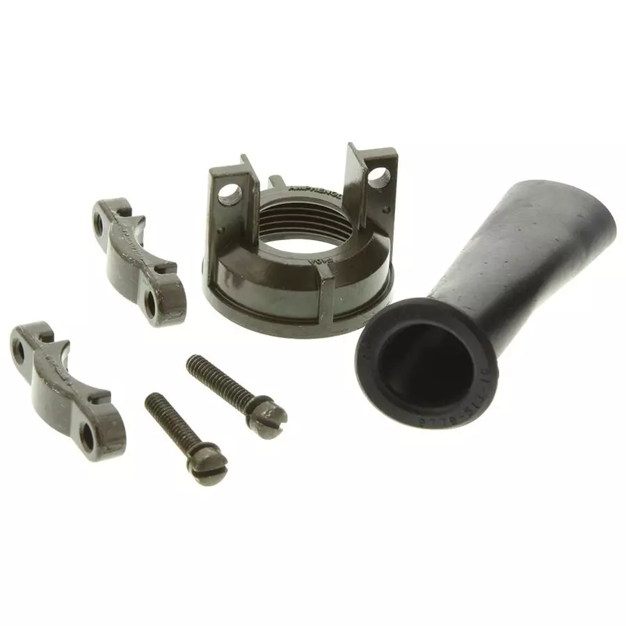 AMPHENOL INDUSTRIAL CIRCULAR CABLE CLAMP, SIZE 18, ZINC ALLOY, 97-3057-1010-1.