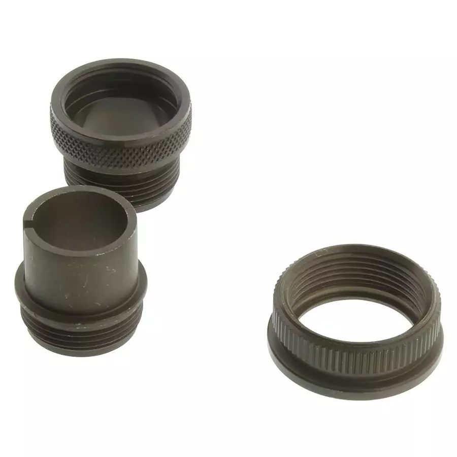 AMPHENOL INDUSTRIAL CIRCULAR SHELL PLUG, 16S, ALUMINIUM ALLOY, 97-3106A-16S(850)