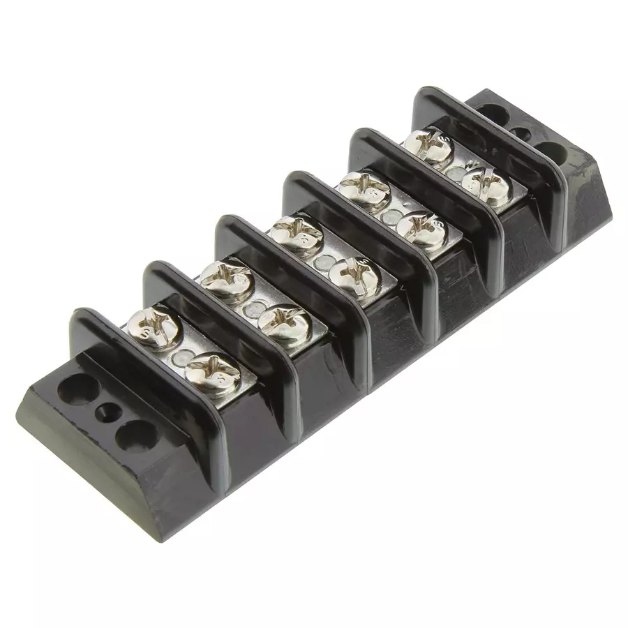 MARATHON SPECIAL PRODUCTS TERMINAL BLOCK, BARRIER, 5 POSITION, 22-10AWG, 672GP-05