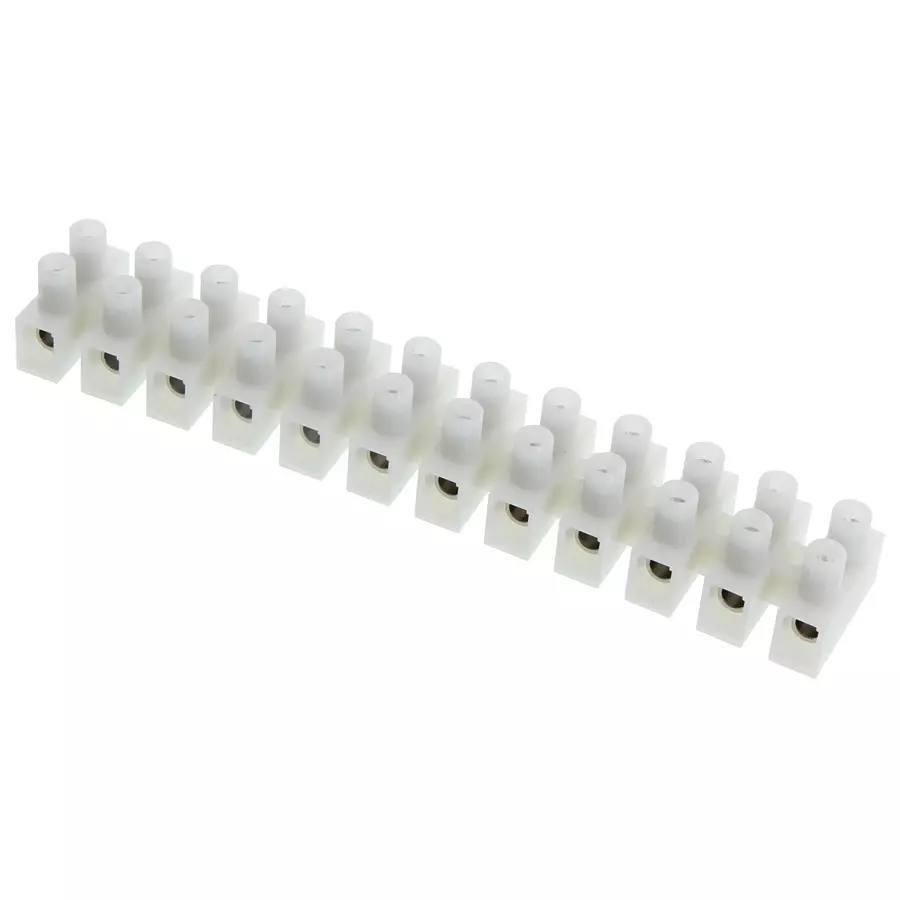 IDEAL TERMINAL BLOCK, BARRIER, 12 POSITION, 22-10AWG, 89-612