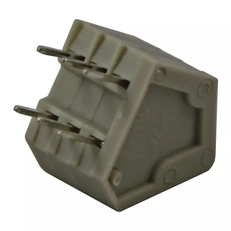 TE CONNECTIVITY Terminal Block, Wire To Board, 3Pos, 28-20Awg, Grey, 2834085-2.